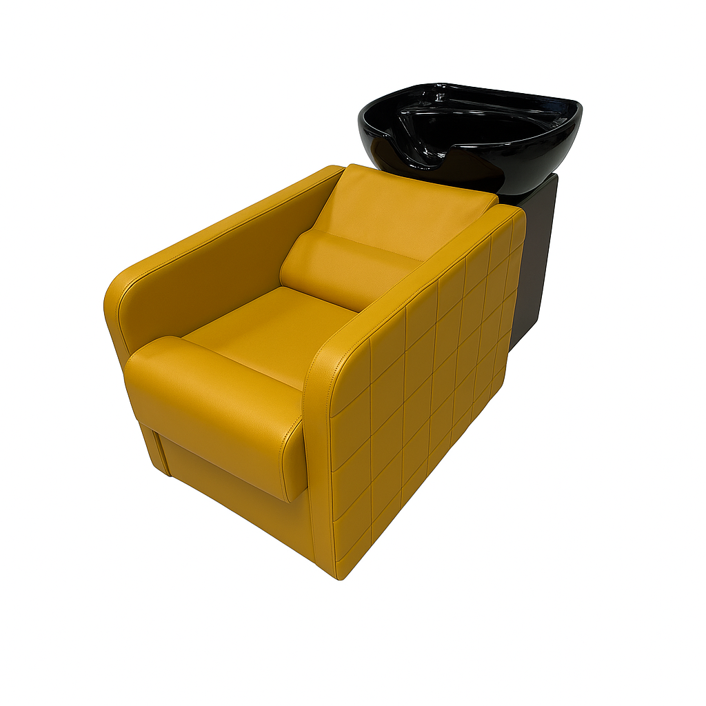 Sk-1004 Shampoo Station With Fixed Ceramic Basin