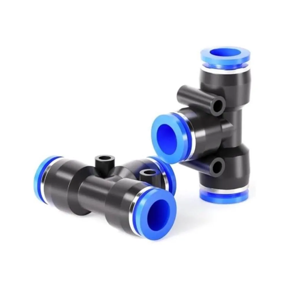 T Socket for Air Compressor Pipe, 8mm