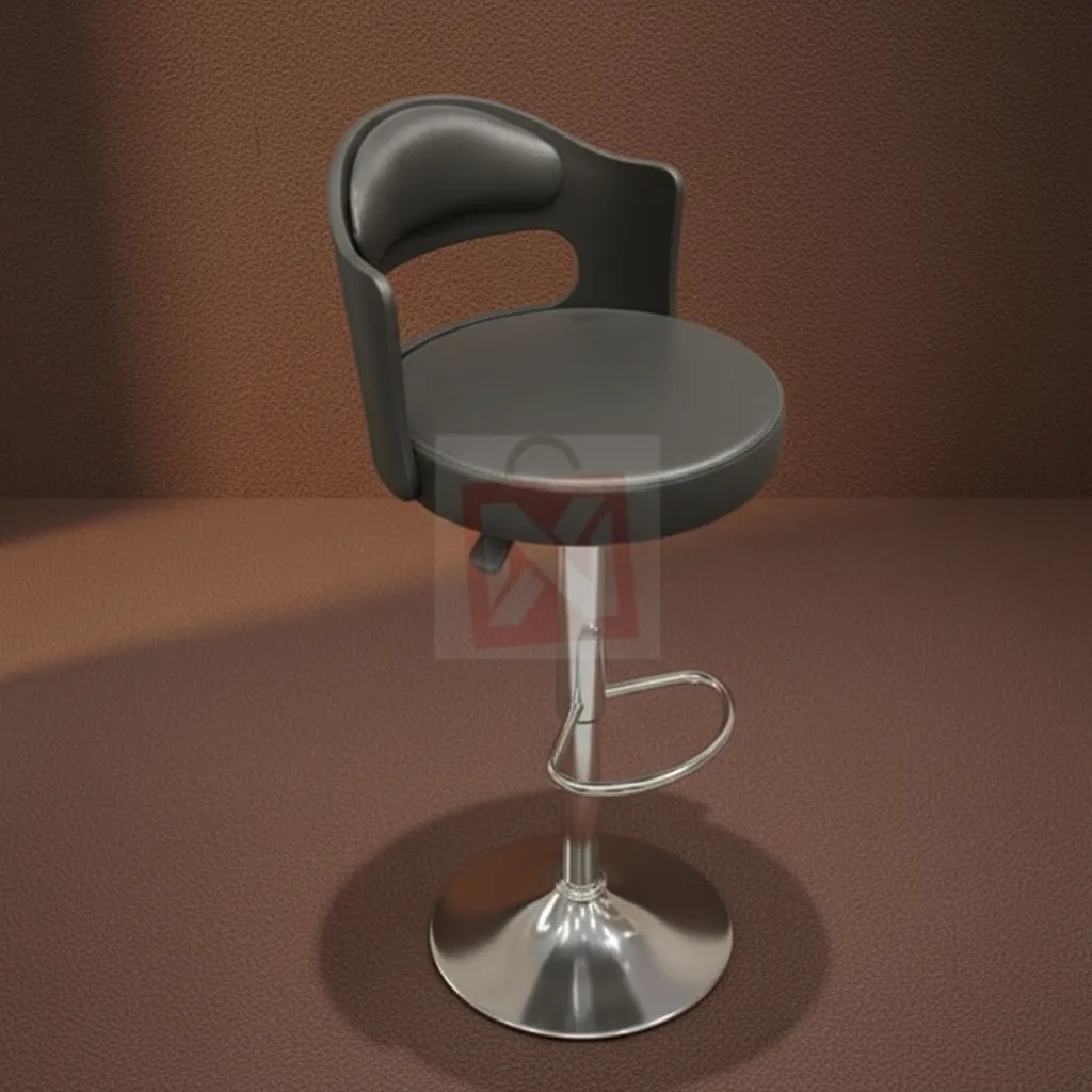 Round Bar Stool Hair Cutting Chair, photo 2
