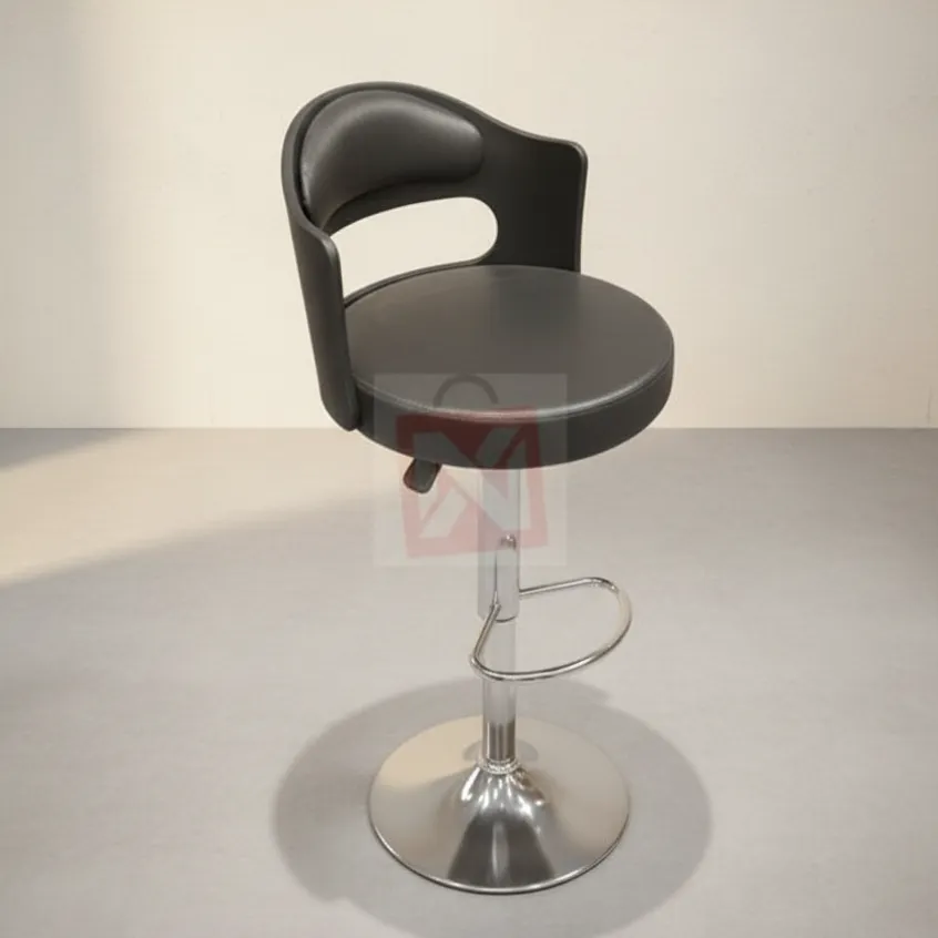 Round Bar Stool Hair Cutting Chair
