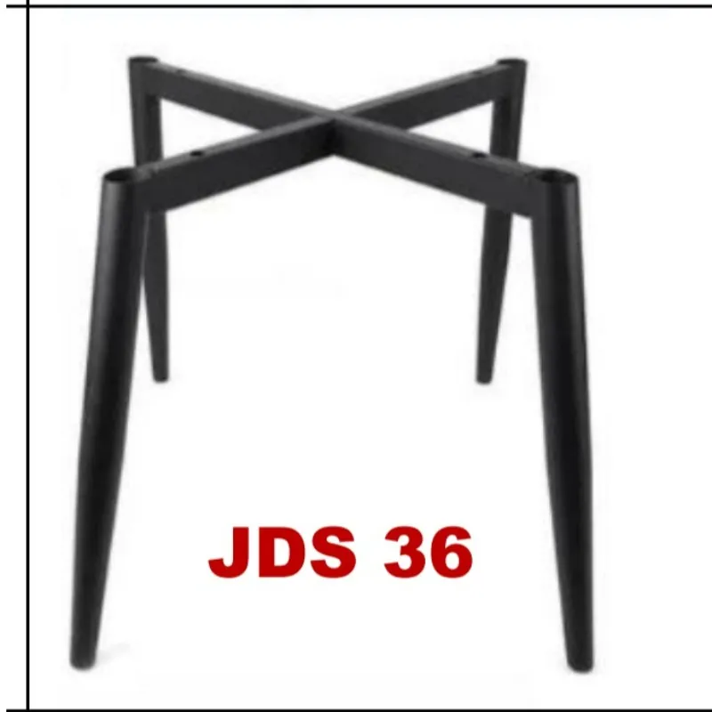 Cross Frame for Bedroom Chair, Black (Heavy)