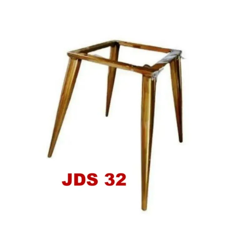 Square Chair Frame with Golden Legs for Bedroom Chair