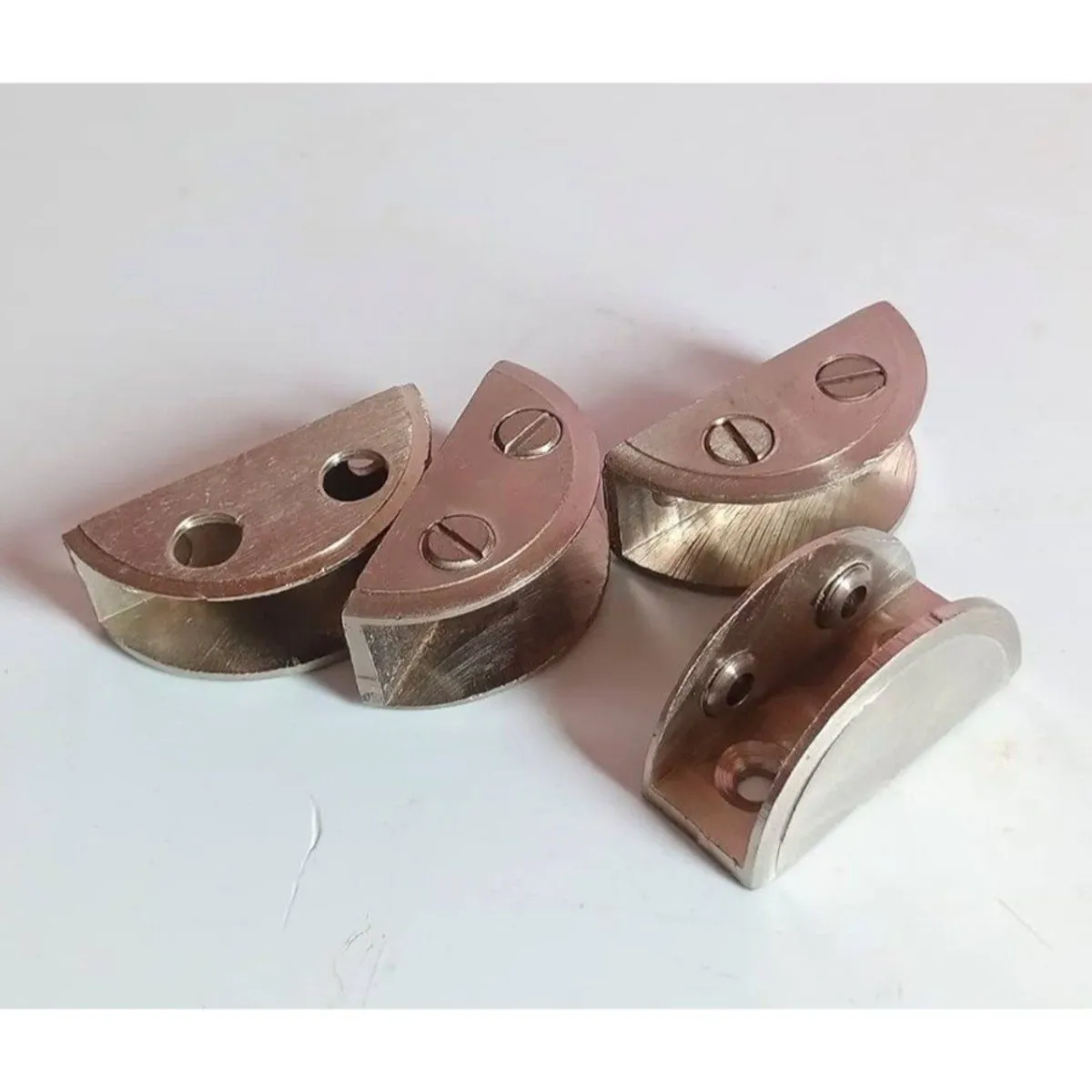 D Bracket, MS, 6-8mm, 2 Pcs