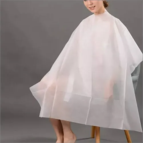 Disposable Non-Woven Hair Cutting Apron / Cutting Sheet - 10 Pcs
