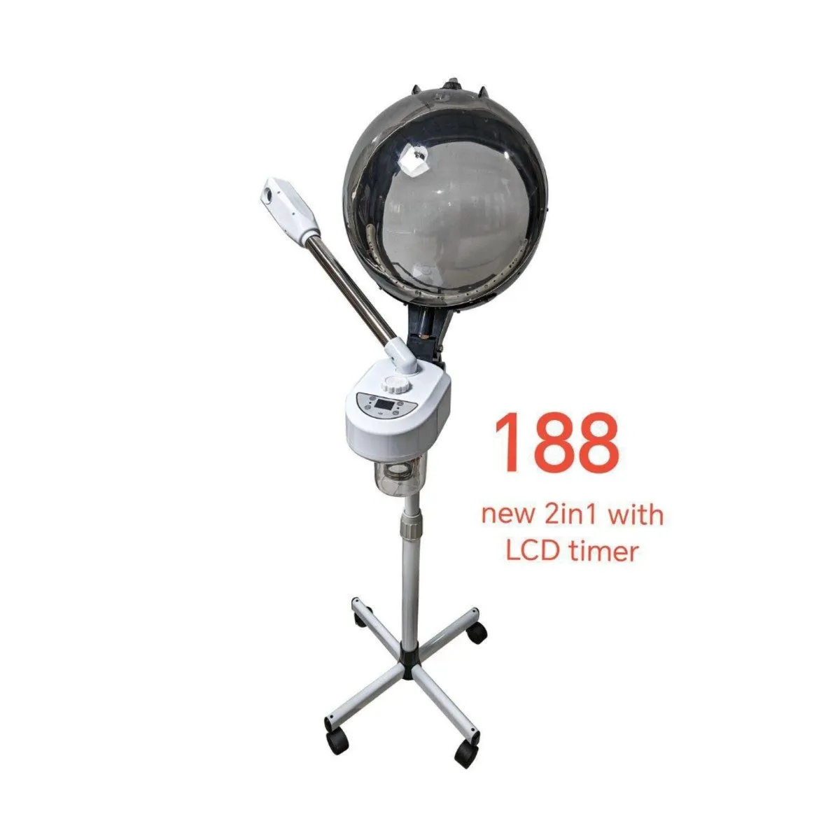 2 in 1 Hair Spa Steamer with Digital Timer, Hot Steam Only, photo 2