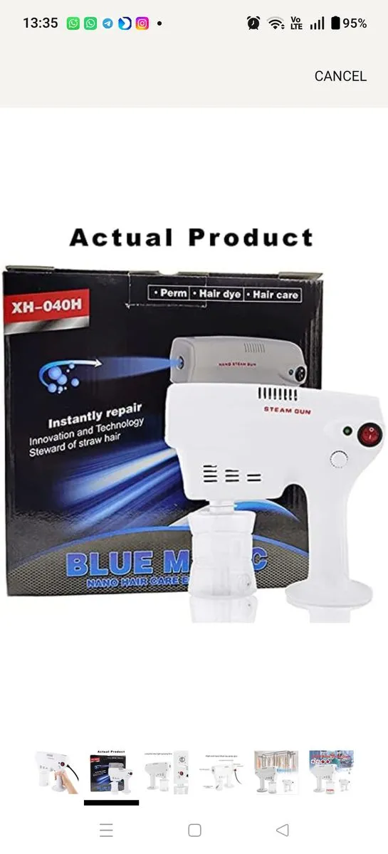 Nano Facial Steamer (Handheld Steam Gun), photo 2