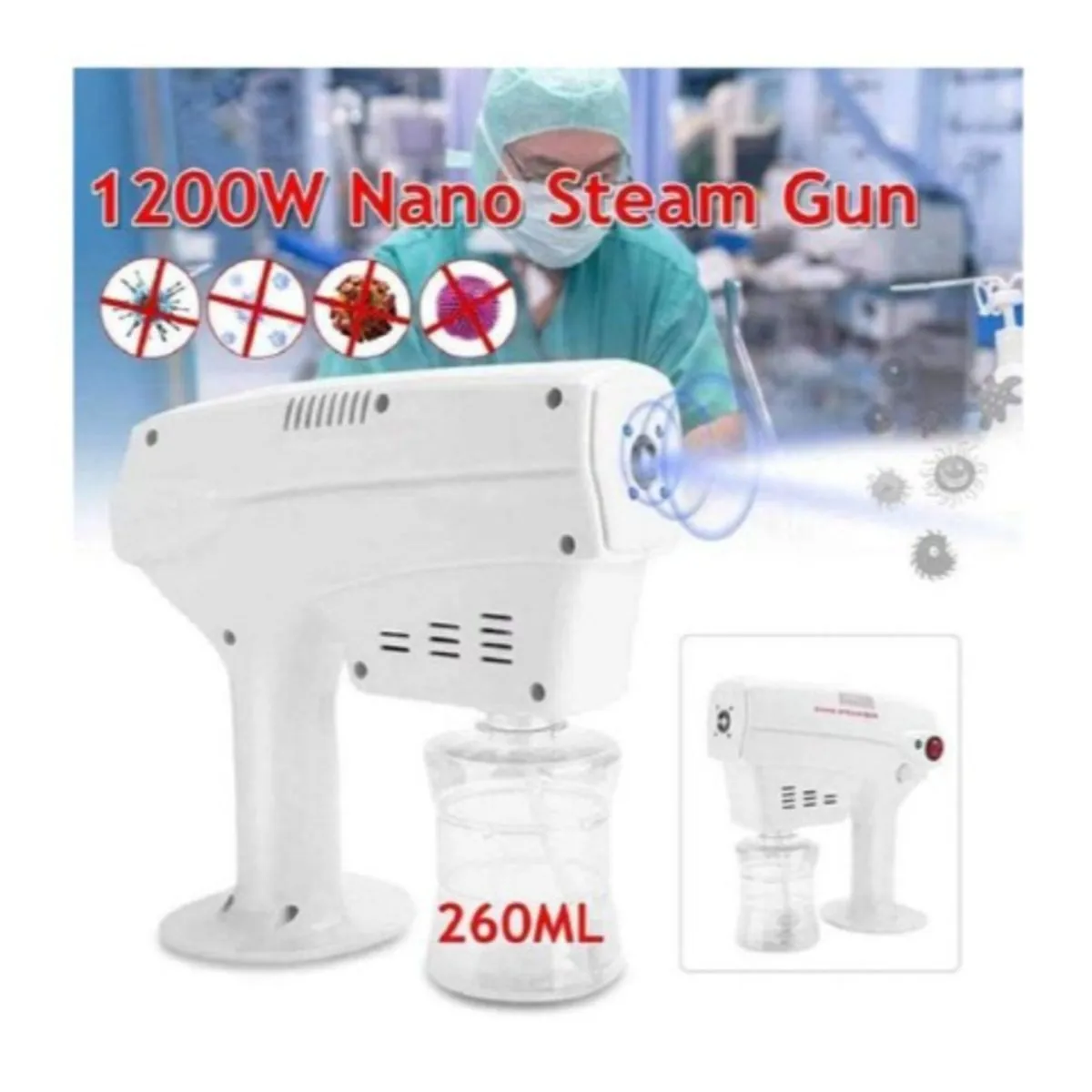 Nano Facial Steamer (Handheld Steam Gun), photo 6