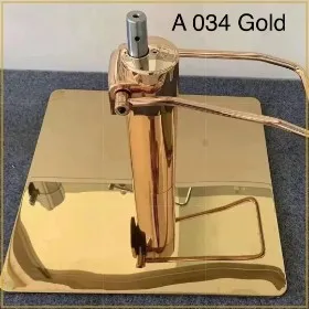Golden Hydraulic Pump and Plate Set for Salon Chair (Big Pump)