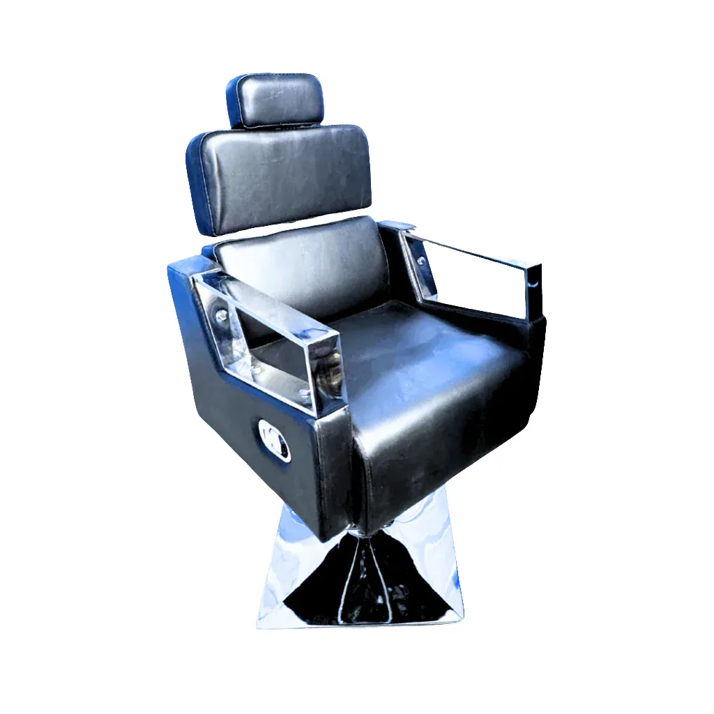 Beauty Parlour and Salon Chair with Chrome Frame Arms