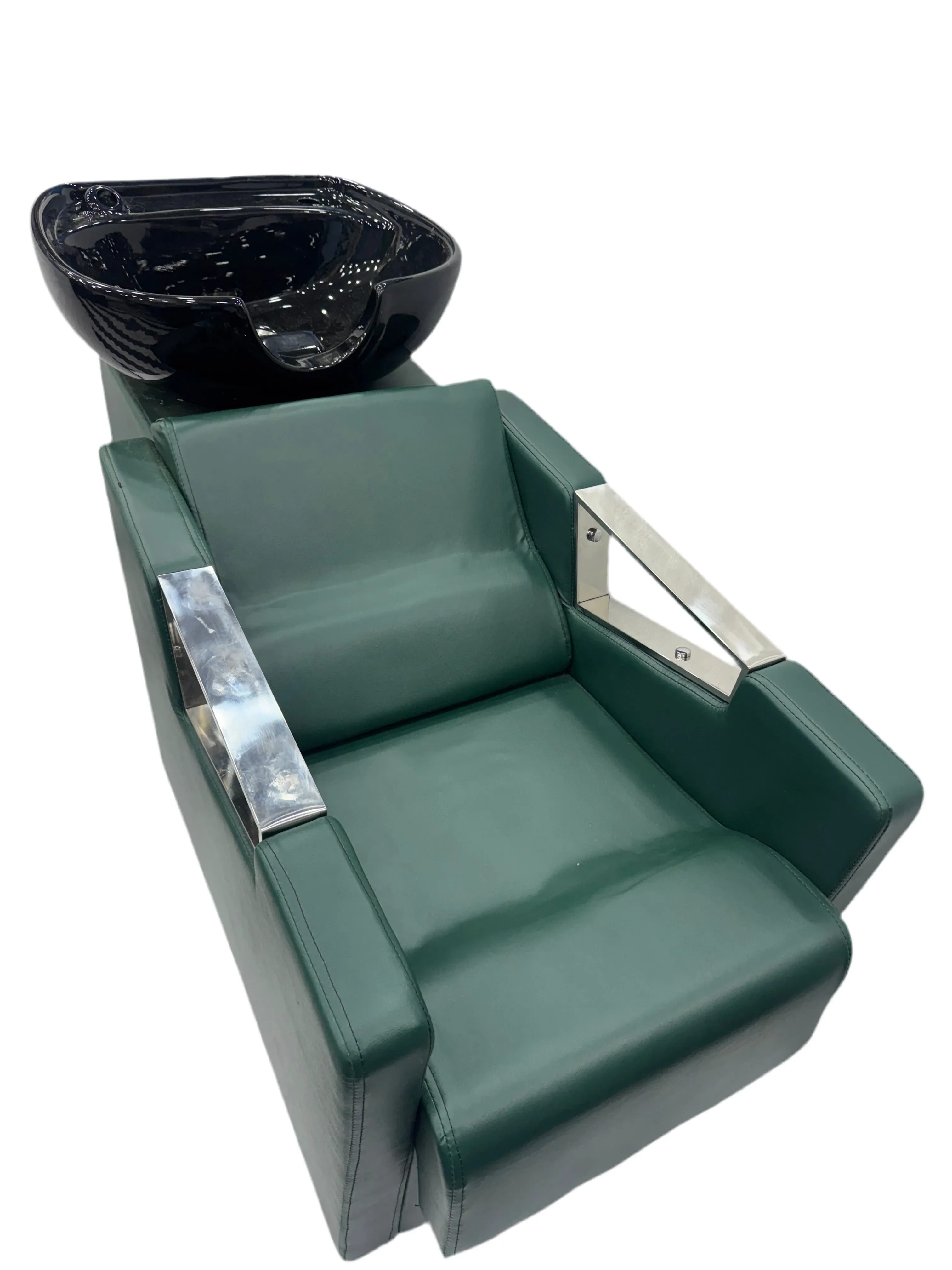 Shampoo Station for Salon and Parlour in Dark Green, photo 4