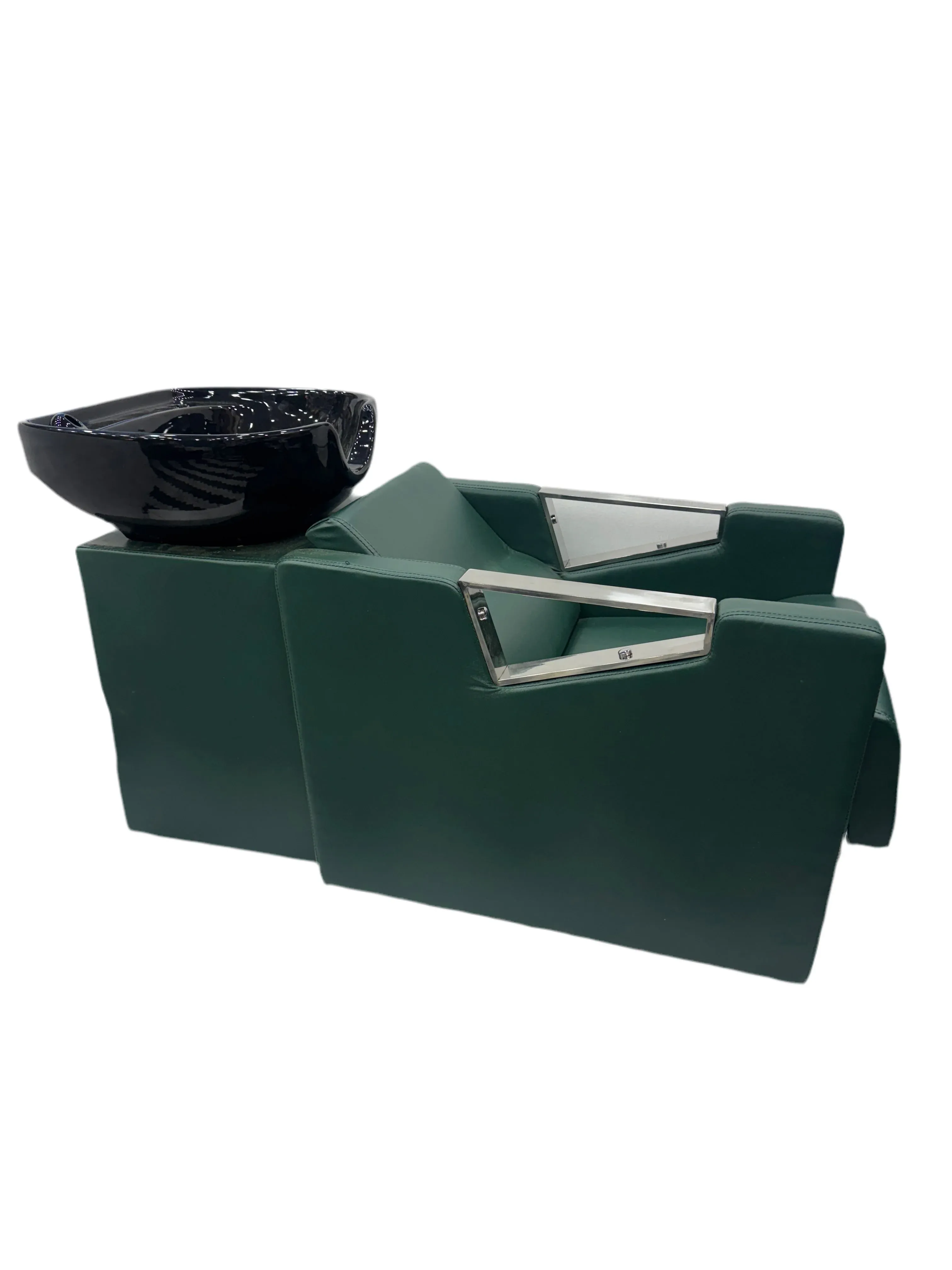 Shampoo Station for Salon and Parlour in Dark Green, photo 5