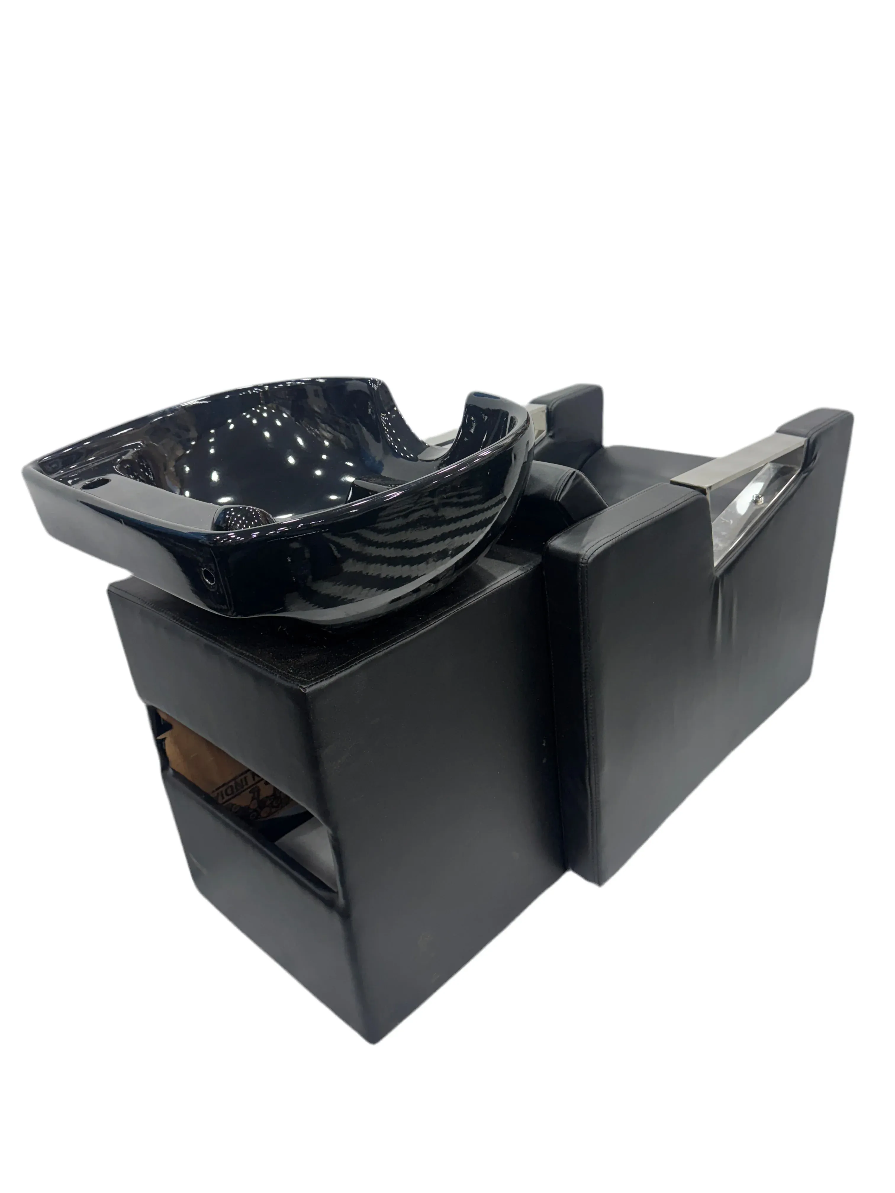 Shampoo Station with Angled Chrome Arm Plates, photo 2