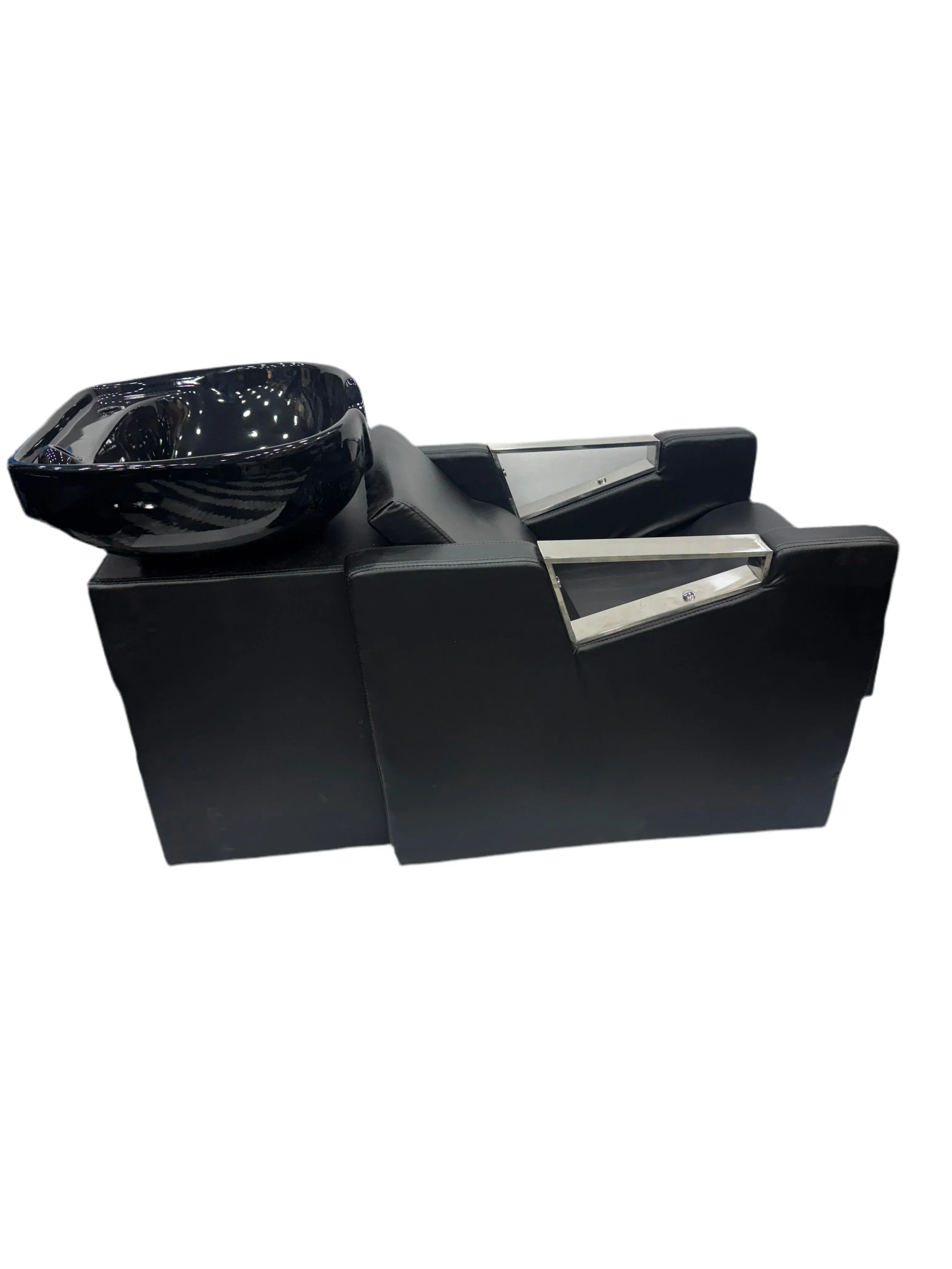 Shampoo Station with Angled Chrome Arm Plates, photo 4