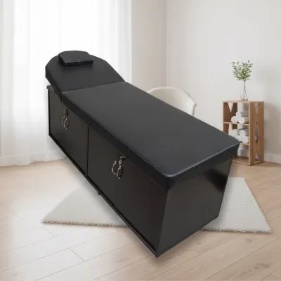 2-Partition Spa Bed with Storage, 66 × 22 Inch