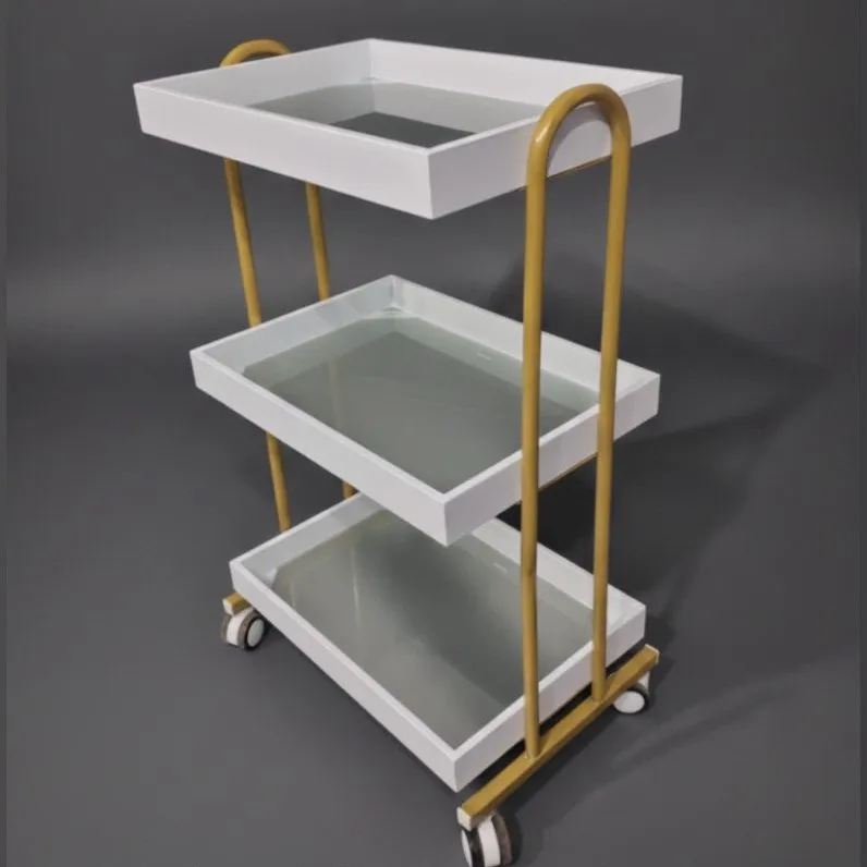 Premium 3-Tier Salon Trolley