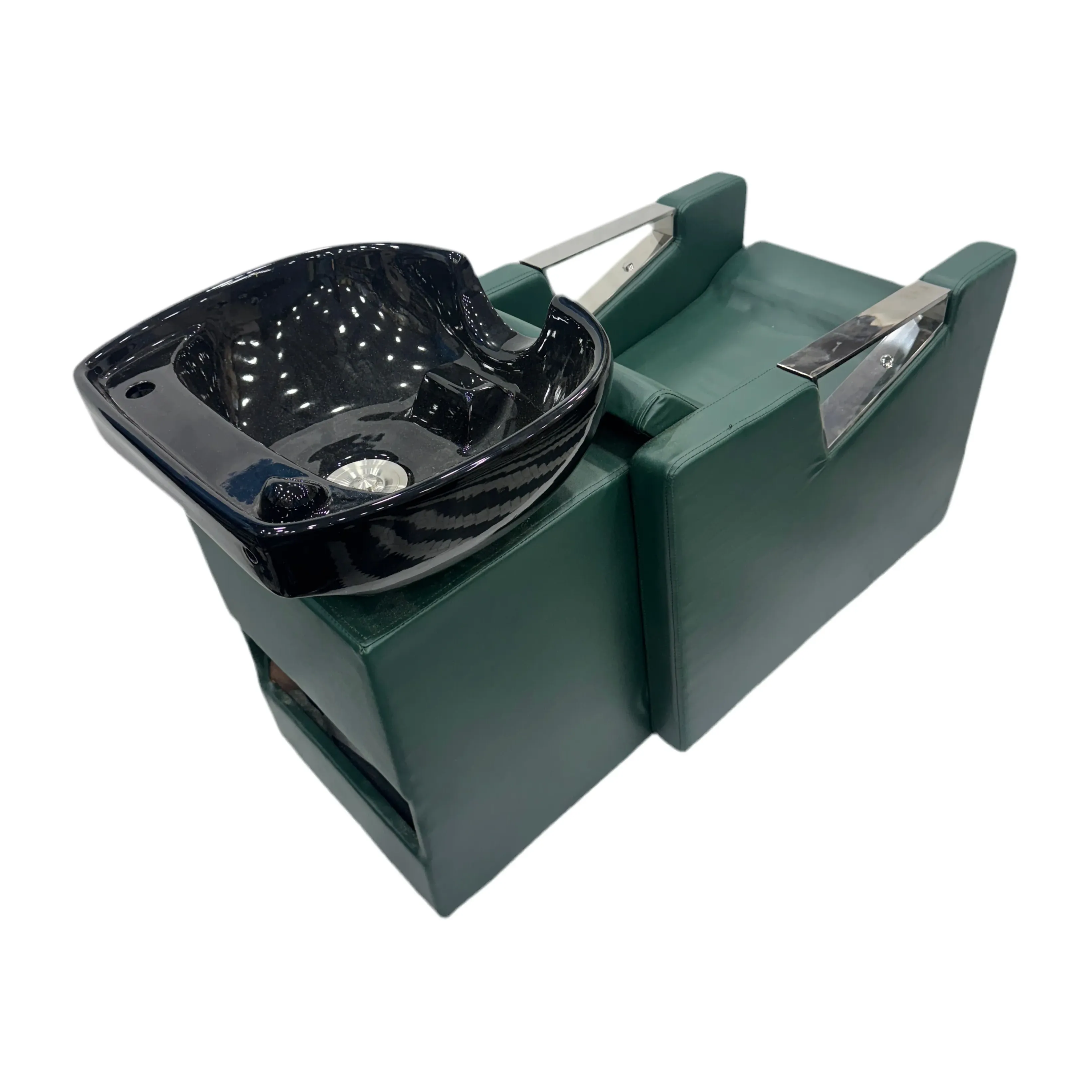 Shampoo Station for Salon and Parlour in Dark Green