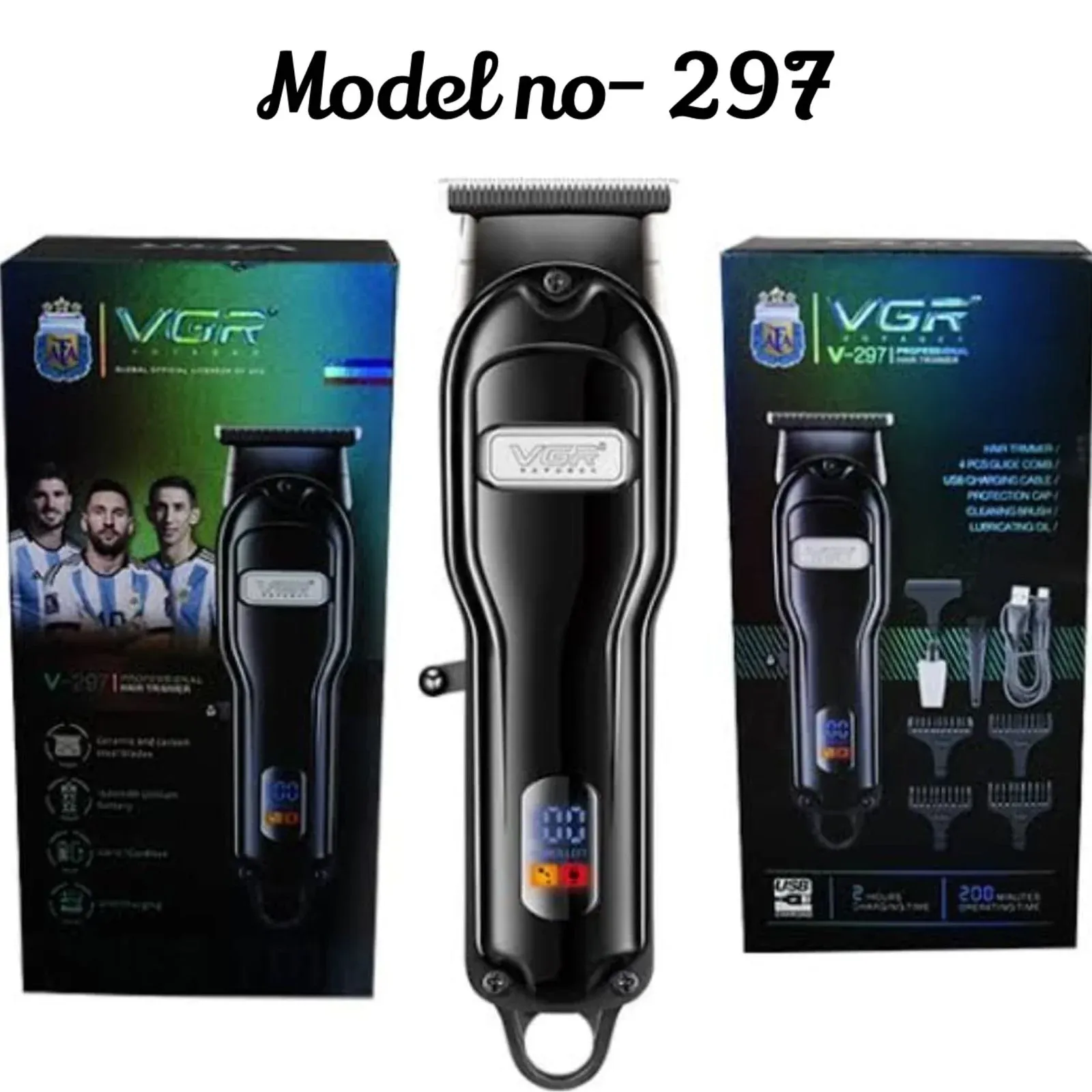 VGR V-297 Professional Hair Trimmer, photo 3
