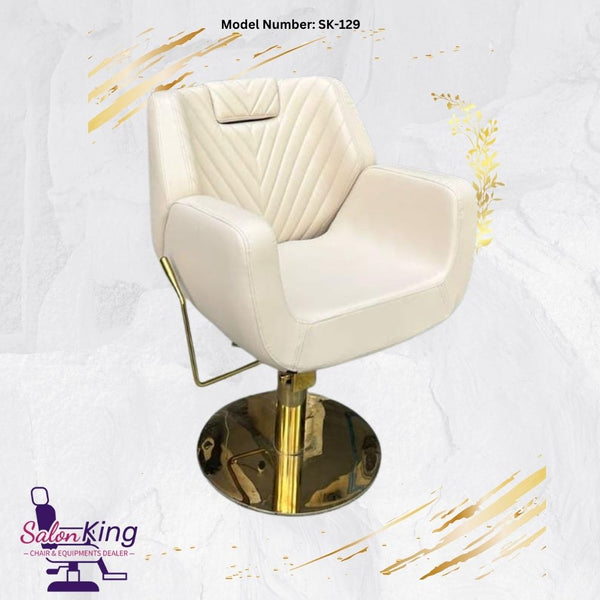 SK-129 pu salon chair