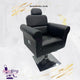 Sk-69 round moulded salon and Beauty Parlour chair with Rolex rexin ( Hydraulic Push Up/Push Back )