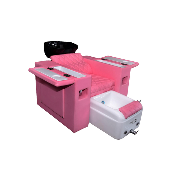 (SK- 1001 ) 2 in 1 manicure pedicure & Shampoo Station Chair